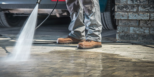 Driveway cleaning